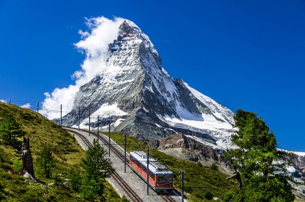 Gornergratbahn Mountain, Suiza